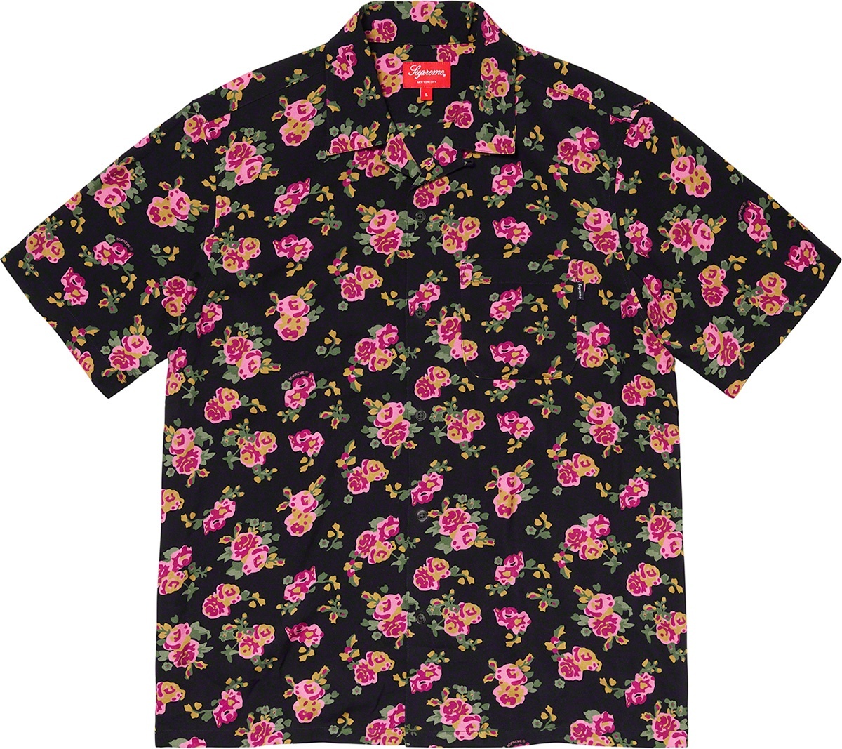 Floral Rayon S/S Shirt view 2
